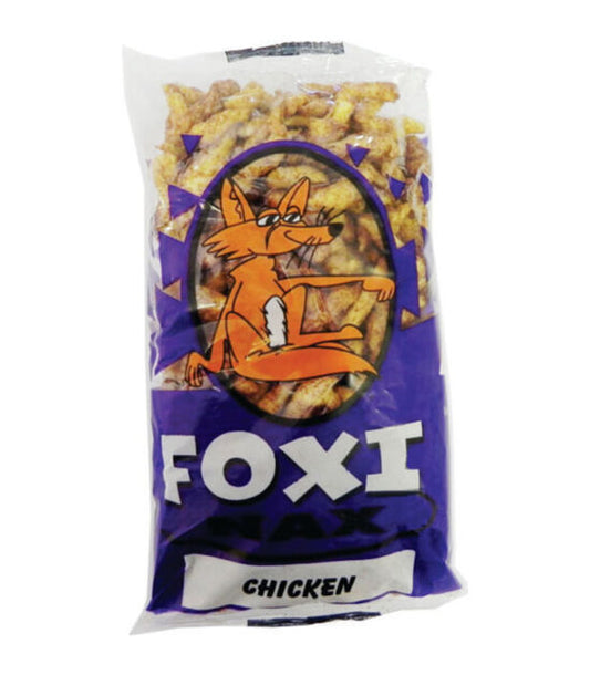 Foxi Nax Chicken Maize Chips 75g Pack of 40

Foxi Snax has a long standing offering that is beloved by all. Foxi Nax is a champion product no matter where it is placed.

Foxi Nax Chicken Maize Chips 75g - Pack of 40
Savour the delicious, savoury flavour of Foxi Nax Chicken Maize Chips. Made from crunchy, golden maize and seasoned with a tasty chicken-inspired spice blend, these chips deliver a perfect mix of flavour and crunch in every bite. Each 75 g pack is ideal for snacking at home, school, work, or on 