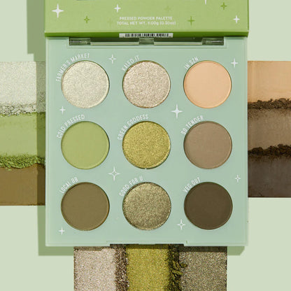 ColourPop fresh greens- shadow palette