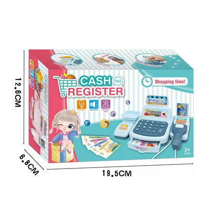 Kids-Up Toys Cash Register Cash Register Toy Set Pretend Play Cash Register