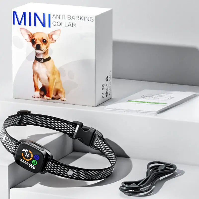 Dogs-Up Anti Barking Collar No Shock Smart Anti Barking Collar 6 Adjustable