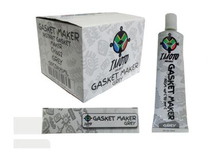 IMOTO Gasket Maker Grey (Non-Sensor Safe) Pack of 12

The IMOTO Gasket Maker Grey (Non-Sensor Safe) is a premium-quality silicone gasket maker designed to withstand extreme temperatures and provide a reliable seal. This pack of 12 is perfect for professional mechanics, automotive enthusiasts, and industrial users who need a durable and dependable gasket solution.