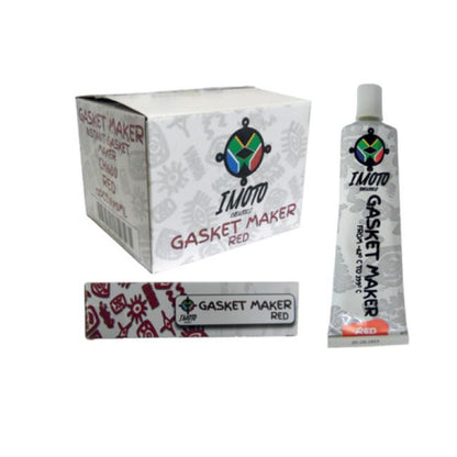 Imoto Gasket Maker Red Pack of 12

The IMOTO Gasket Maker Red is a high-performance silicone gasket maker designed for demanding automotive and industrial applications. This pack of 12 provides a plentiful supply for various projects, ensuring strong and reliable seals under extreme conditions
