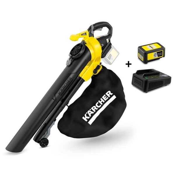 Kärcher Blower Vac BLV 36-240 Battery 2.5 Ah & Fast Charger

The powerful Kärcher Blower Vac BLV 36-240 Battery 2.5 Ah & Fast Charger blows, vacuums and chops garden waste, also wet green waste, at up to 240 km/h. The suction and blow tubes can be removed separately.Includes 2.5 Ah battery & Fast Charger.
