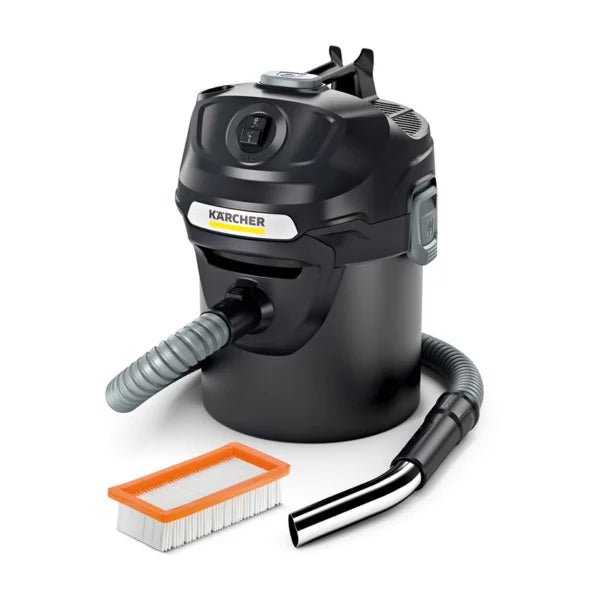 Karcher AD 2 Ash Vacuum Cleaner

Kärcher AD 2 Ash Vacuum Cleaner – With integrated filter cleaning, long-lasting suction power and a 14-litre metal container: The powerful ash and dry vacuum cleaner for the safe removal of ash without contact with dirt.