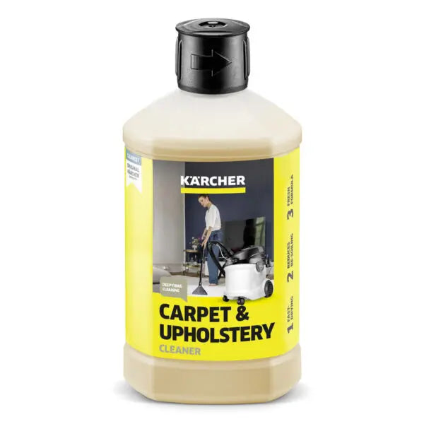 Karcher Carpet Cleaner (1 litre) Pack

Great Carpet Cleaning product
Quick-drying
Cleans thoroughly
Ideal for occasional use