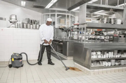 Karcher NT 22/1 Ap Te L Wet & Dry Vacuum Cleaner

Perfect for tradespeople: NT 22/1 Ap wet and dry vacuum cleaner with power outlet (with auto-start feature), strong suction power and semi-automatic cleaning system. Compact, lightweight entry-level device. Kärcher NT 22/1 Ap Te L Wet & Dry Vacuum Cleaner – Tradespeople will come to really appreciate this little powerhouse.