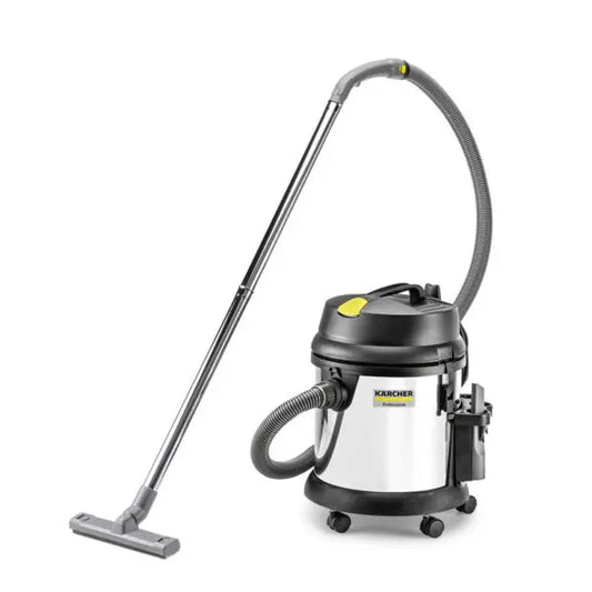 Karcher NT 27/1 Me Pro Wet & Dry Vacuum Cleaner

The NT 27/1 Me is a powerful wet/dry vacuum cleaner for professional users. It is exceptionally compact and comes with a stainless steel container and a number of useful accessories.