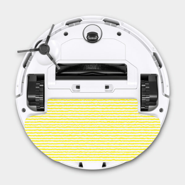 Karcher RCV 3 Robot Vacuum Cleaner With Wiping Function

The smart RCV 3 with precise LiDAR navigation and convenient app control cleans low-pile carpets and hard surfaces fully autonomously and systematically. Hard surfaces can also be wiped when wet.