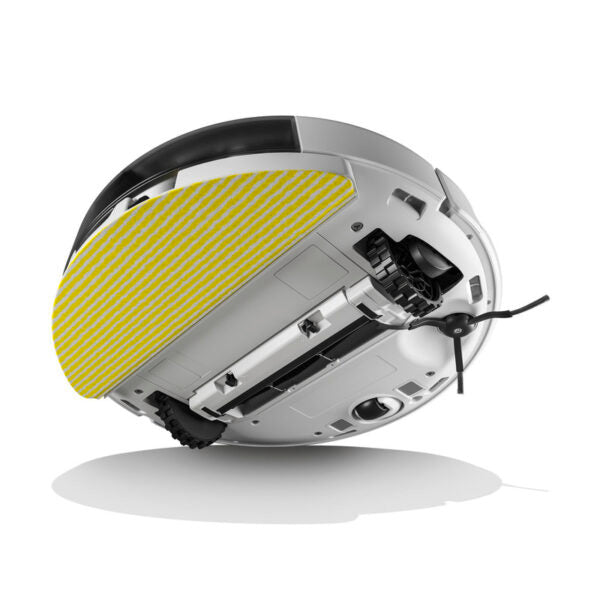 Karcher RCV 5 Robot Vacuum Cleaner With Wiping Function

The RCV 5 vacuums and mops completely independently with the help of artificial intelligence. Fitted with precise LiDAR navigation, a dual-laser system and camera, obstacles are effortlessly avoided.