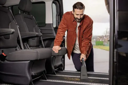 Karcher WD 2 Car Vacuum

The wet and dry vacuum cleaner WD 2 Plus with 12 litre plastic container and blower function. Combo includes a long crevice nozzle for the hard to reach areas and a car nozzle.