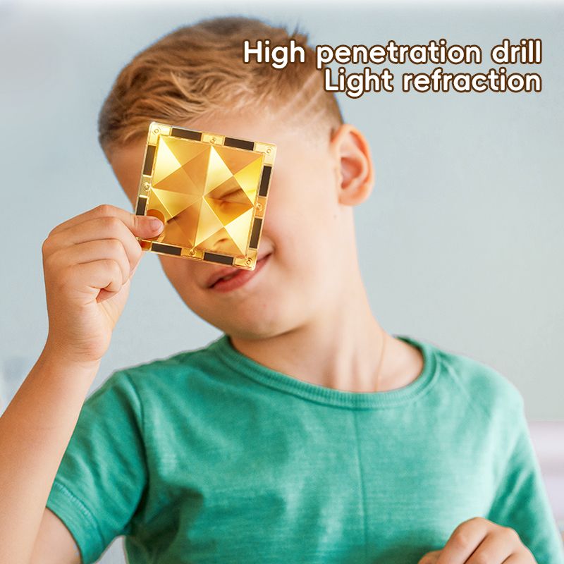 Kids-Up 156 Piece STEM Magnetic Tiles Marble Run Montessori Fun Toy Set