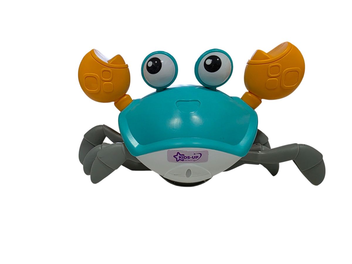 Kids-Up Crawling Crab Toys with Light Up, USB Rechargeable Interactive Toy