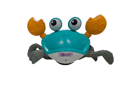 Kids-Up Crawling Crab Toys with Light Up, USB Rechargeable Interactive Toy