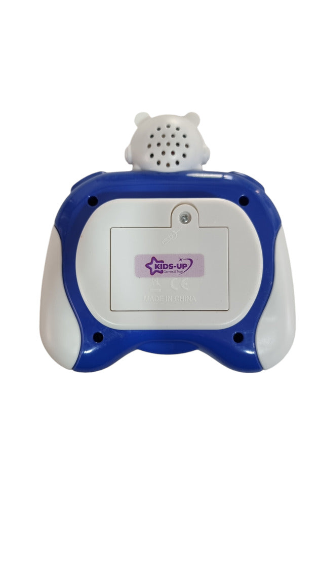 Kids-Up Electronic Pop It Quick Push Game Blue And White Spaceman

The Kids-Up Electronic Pop It Quick Push Game features a fun and engaging design resembling a blue and white spaceman, perfect for kids who love interactive and sensory toys. This game combines the popular Pop It fidget toy with electronic elements for a fast-paced, stimulating experience. Players must quickly push the bubbles that light up, enhancing hand-eye coordination and reflexes. The vibrant blue and white color scheme, along with the