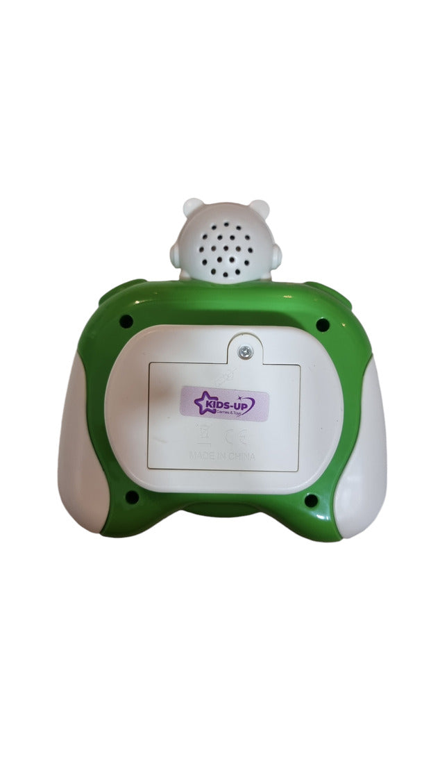 Kids-Up Electronic Pop It Quick Push Game Green And White Spaceman

The Kids-Up Electronic Pop It Quick Push Game in the Green and White Spaceman theme combines fun and learning in an exciting, space-inspired design. Shaped like a friendly astronaut in green and white, this interactive game has a pop-it fidget surface that lights up different buttons, challenging kids to press each lit button before time runs out. It's an excellent way for children to build hand-eye coordination, quick reflexes