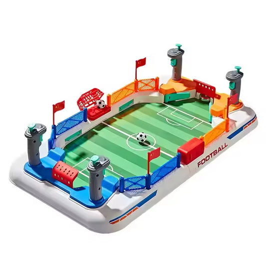 Kids-Up Tabletop Battle Football/Soccer Game - Interactive Toy Set

Bring the thrill of the stadium to your home with the Kids-Up Tabletop Battle Football/Soccer Game! This interactive toy set is perfect for kids and families who love friendly competition and fast-paced action. Designed for tabletop play, it features miniature players, easy-to-use controls, and realistic gameplay that encourages hand-eye coordination, strategy, and fun.