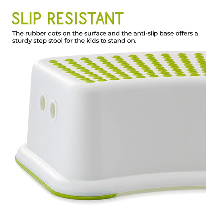 Kids-Up & Toddlers Sturdy 1-Step Stool - For Bathroom, Kitchen & Potty Training

Support your little one's independence with the Kids-Up Sturdy 1-Step Stool, specially designed for toddlers and young children. Whether they're learning to use the potty,& reach the sink, or help out in the kitchen, this safe and durable step stool gives them the confidence to do it all on their own.