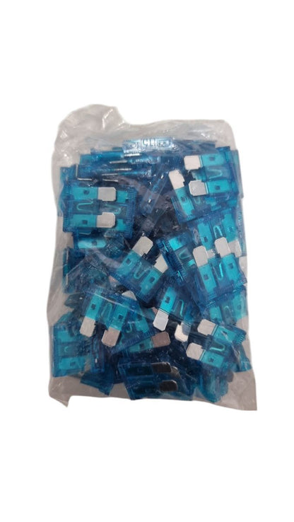Lucas Car Plug In Fuses 15AMP Pack of 100 Units Automotive