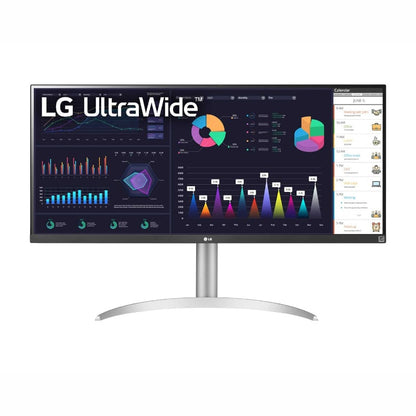 Experience an immersive viewing extravaganza with the LG 34″ UltraWide™ IPS Display. This monitor elevates your visual journey across various applications with its expansive 34-inch screen and Full HD resolution of 2560 x 1080 pixels, delivering unparalleled detail and clarity.