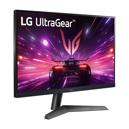 Get ready to dominate the game with the LG UltraGear 24GS60F 24″ FHD IPS Gaming Monitor, engineered for speed, clarity, and responsiveness. Designed with competitive gamers in mind, this monitor features a blazing-fast 180Hz refresh rate and an ultra-responsive 1ms (GtG) response time, ensuring fluid motion and razor-sharp visuals in every frame. Whether you’re locked in an intense FPS or exploring vast virtual worlds, the Full HD 1920×1080 IPS panel delivers vibrant colours and consistent image quality fro