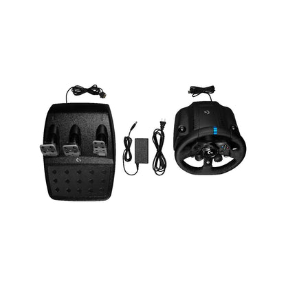 Logitech(R) G923 Trueforce Racing Wheel and Pedals for PS / PC Force Feedback, Dual Clutch, Xbox (2 Year Warranty)

TrueForce Racing Wheel for Ultimate Sim Racing Performance, Precision, and Immersive Control

Logitech G923 is a high-performance racing wheel that revolutionises the eracing experience. Re-engineered to support a game-changing feedback system, G923 features TRUEFORCE, next-generation force feedback that dials into game engines to deliver higher fidelity realism. Feel the pistons pumping, the 