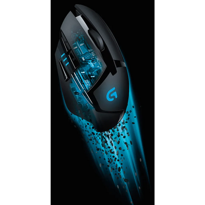 Logitech G402 Hyperion Fury Wired Gaming Mouse - Black (2 Year Warranty)

The Logitech(R) G402 Hyperion Fury Wired Gaming Mouse is built for speed, precision, and endurance, making it a favorite among gamers who demand lightning-fast responsiveness and uncompromising accuracy. With an innovative Fusion Engine hybrid sensor, the G402 delivers tracking speeds of up to 500 IPS (inches per second), ensuring that even the fastest flicks and rapid movements are captured without lag or interruption.