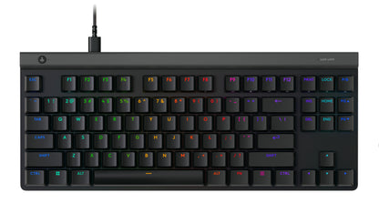 Logitech G515 LIGHTSPEED TKL Wireless Gaming Keyboard - Black (2 Year Warranty)

The Logitech G515 LIGHTSPEED TKL Wireless Gaming Keyboard is designed for gamers who demand speed, precision, and a clean, streamlined setup. At just 22mm thin, this ultra-low-profile keyboard combines cutting-edge LIGHTSPEED wireless technology, Bluetooth, and wired connectivity, allowing you to game your way without compromise. The GL Brown tactile switches provide a satisfying responsive feel with every keystroke
