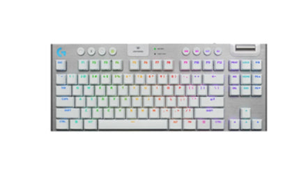 Logitech G915 X LIGHTSPEED TKL Low-Profile Wireless Gaming Keyboard (2 Year Warranty)

Take your gaming to the next level with the Logitech G915 X LIGHTSPEED TKL, the keyboard that redefines performance, style, and precision. Built for gamers who settle for nothing less than excellence, this ultra-thin, tenkeyless gaming keyboard delivers lightning-fast responsiveness and cutting-edge features in a sleek, portable design. With meticulously crafted low-profile GL mechanical switches, you'll unleash unmatched