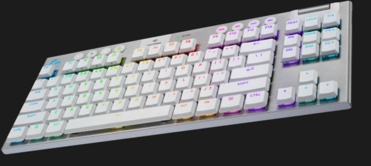 Logitech G915 X LIGHTSPEED TKL Low-Profile Wireless Gaming Keyboard (2 Year Warranty)

Take your gaming to the next level with the Logitech G915 X LIGHTSPEED TKL, the keyboard that redefines performance, style, and precision. Built for gamers who settle for nothing less than excellence, this ultra-thin, tenkeyless gaming keyboard delivers lightning-fast responsiveness and cutting-edge features in a sleek, portable design. With meticulously crafted low-profile GL mechanical switches, you'll unleash unmatched