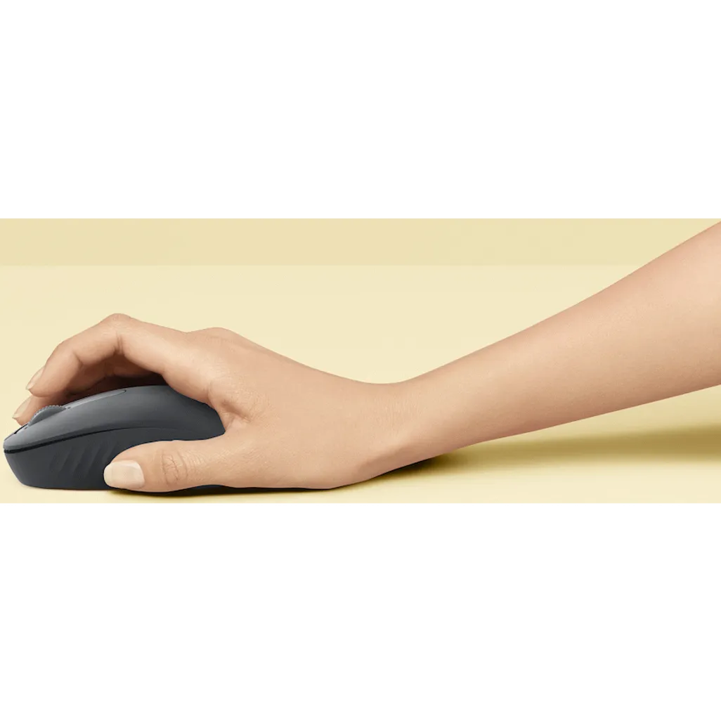 Logitech M196 Bluetooth Mouse With 1000 DPI Tracking (2 Year Warranty)
Meet M196, the reliable Bluetooth mouse that frees up your workspace, connects in seconds, and is durably made with recycled plastic. The compact, contoured shape design and 12 months of battery life6Battery life varies with use conditions., let you focus on what you do best.