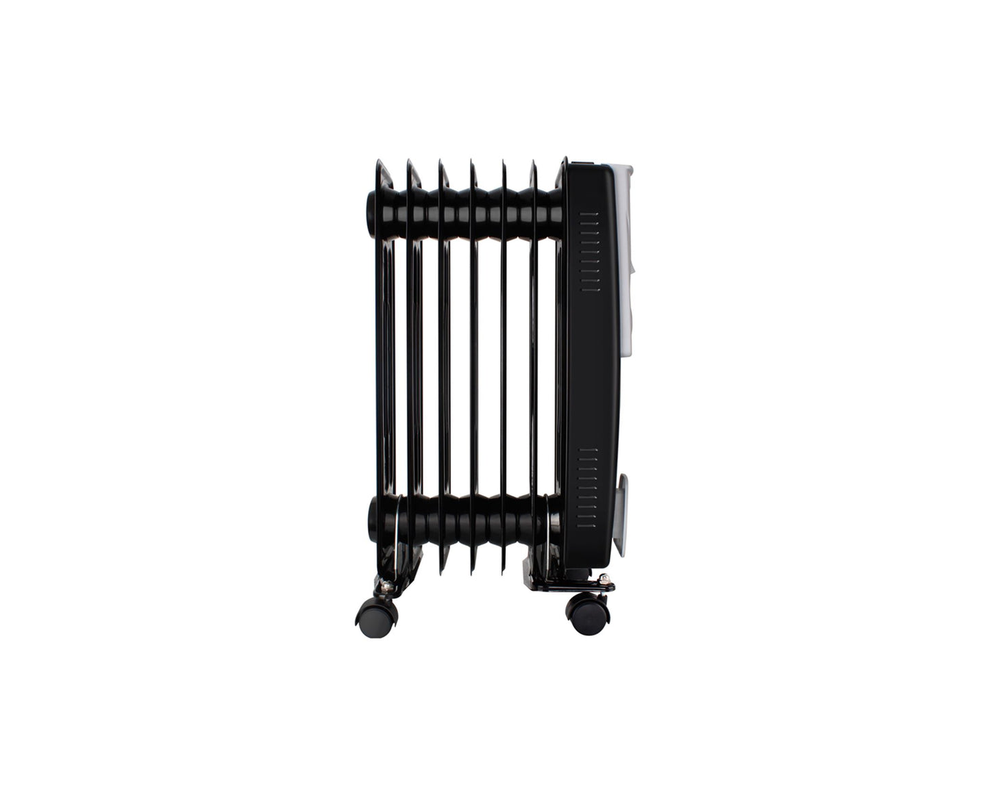 Mellerware Heater 7 Fin Oil Filled Steel Black 3 Heat Settings 1500W "Mohabi 1500"