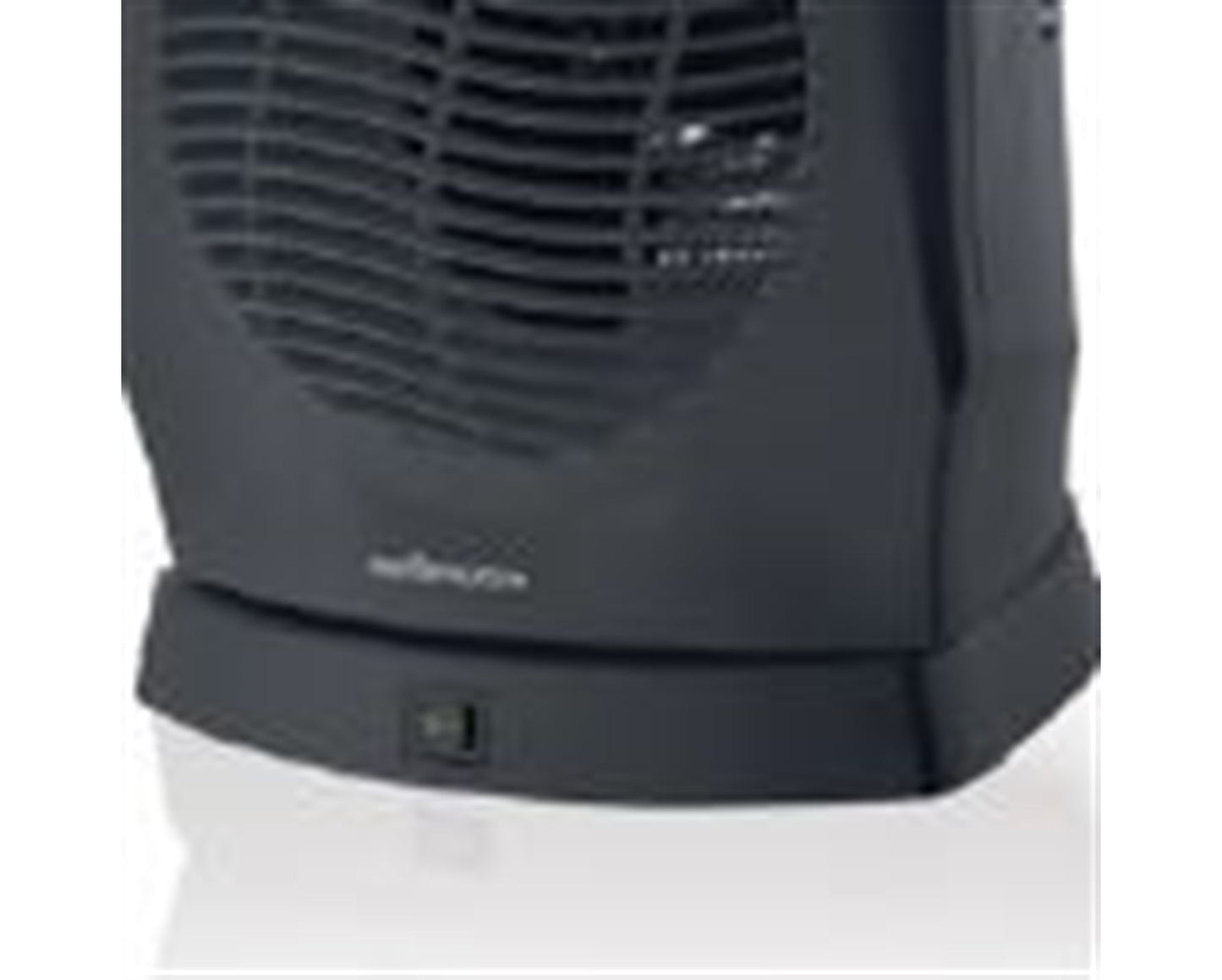 Mellerware Heater Oscilating Floor Fan Plastic Graphite 2Heat Settings 2000W "Solar"