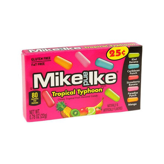 Mike And Ike Tropical Typhoon Sweets 22g