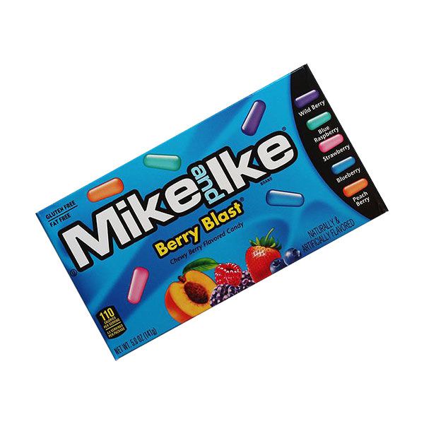 Mike and Ikes Berry Blast Video Boxes 141g