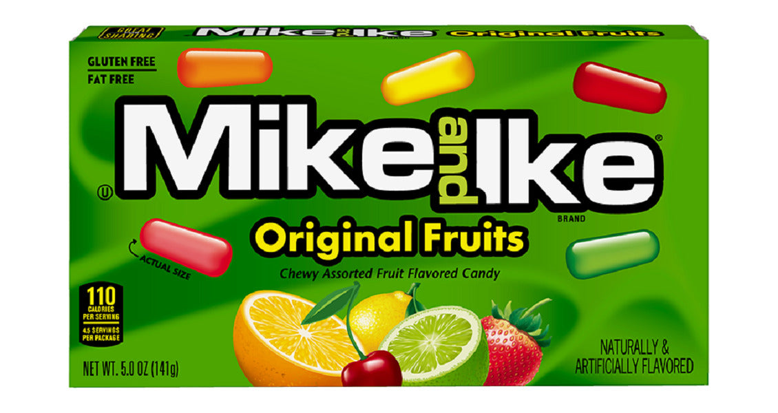 Mike and Ikes Video Box Original Fruits 141g