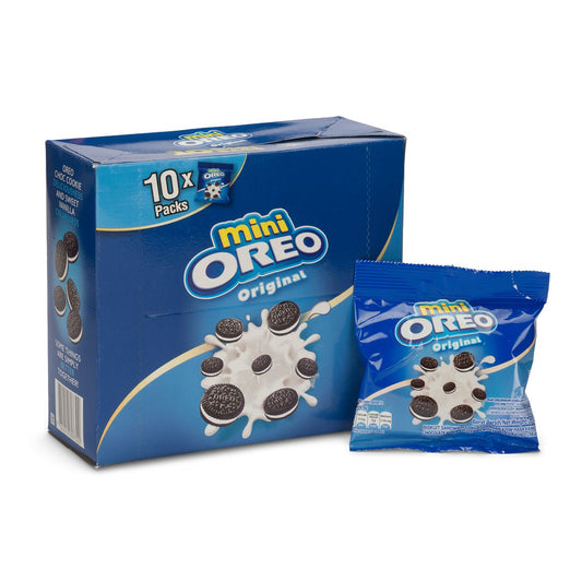 Mini Oreo Original Biscuits - Box of 10 Mini Bags Pack of 3