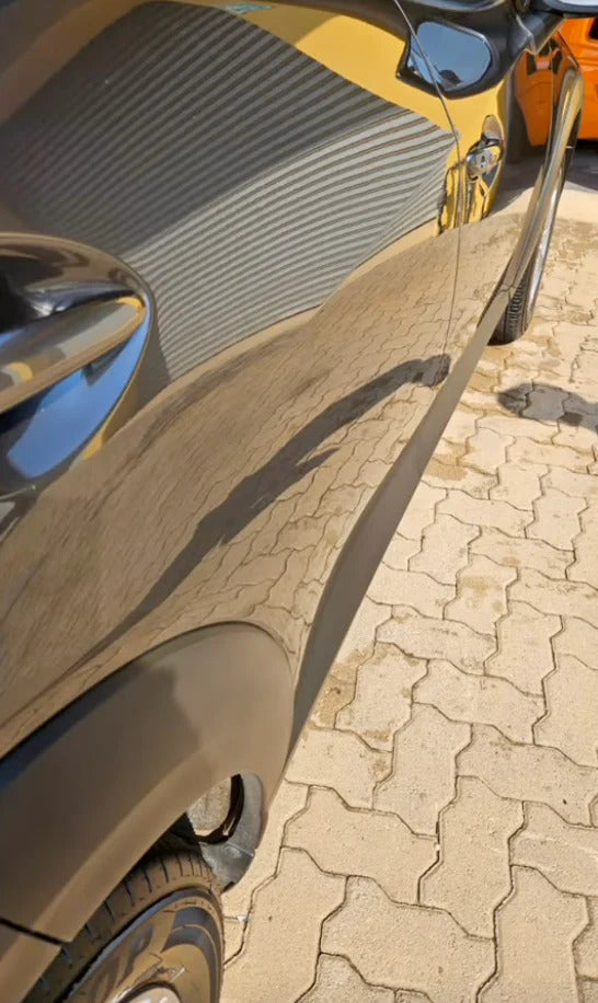 Nerta Hydro Ceramic Wax

Hydro Ceramic Wax is formulated for effortless application and delivers remarkable, long-lasting results. Its powerful hydrophobic properties ensure excellent water beading, promoting faster drying and a cleaner vehicle between washes. The wax enhances your vehicle's appearance with a deep, glossy finish, while creating a protective shield against UV rays and acidic rain for added durability.

Hydrophobic properties for superior water beading
Enhances deep gloss and shine for a show