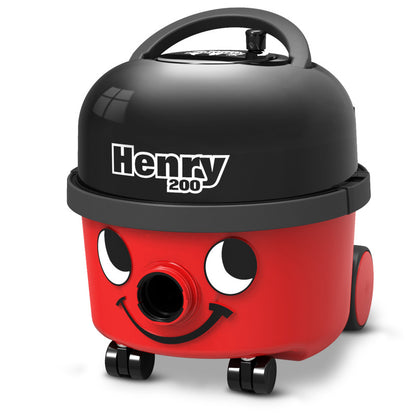 Numatic Henry HVR 200-11 Vacuum Cleaner

Numatic Henry HVR 200-11 – A true professional in every sense of the word but never without that famous smile, loved and appreciated by users the world over… ask any Henry owner. Henry brings professional cleaning to all, and is packed full of innovative features.