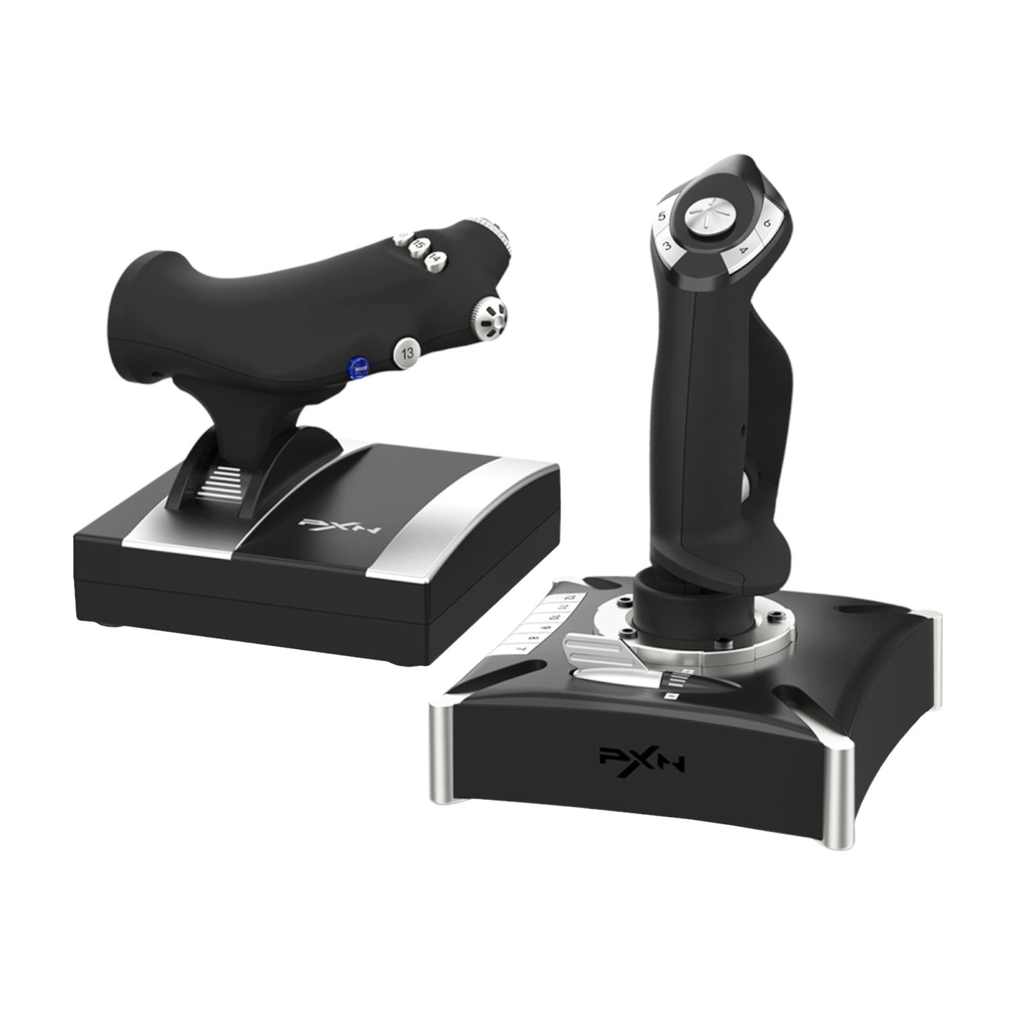 PXN 2119 PRO Flight Simulator Joystick & Accelerator – PC Gaming Controller

Take your flight simulation experience to the next level with the PXN 2119 PRO Flight Simulator Joystick & Accelerator, a professional-grade joystick designed for PC gamers and aviation enthusiasts. Built for precision, responsiveness, and immersive gameplay, this joystick delivers a realistic cockpit experience right from your desk.