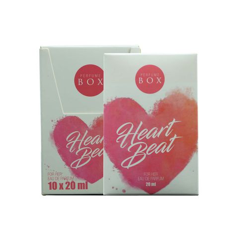 Perfume Box Heart Beat For Her Perfume Pocket size Box of 10