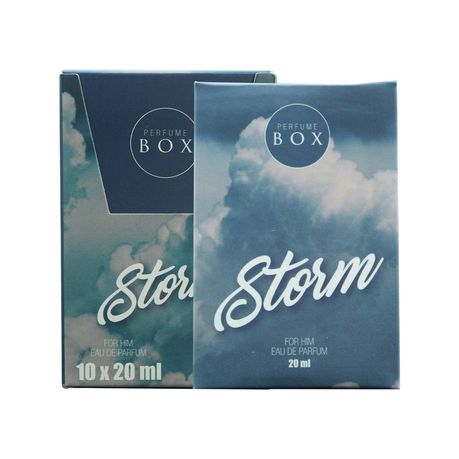 Perfume Box Storm For Him Cologne Pocket size Box of 10