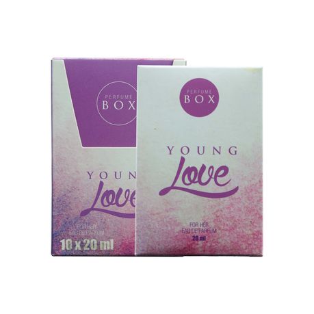 Perfume Box Young Love For Her Perfume Pocket size Box of 10