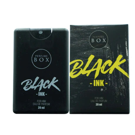Perfume Box Black Ink For Him Cologne Pocket size
