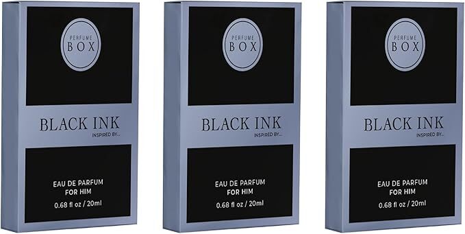 Perfume Box Black Ink For Him – Pocket Size 20ml Eau De Parfum, Set of 3

Experience the power of Black Ink for Him, a fresh, aquatic pocket-sized cologne inspired by Invictus by Paco Rabanne. This 20ml Eau De Parfum set of 3 delivers a masculine, long-lasting scent designed for men who move with confidence and clarity.