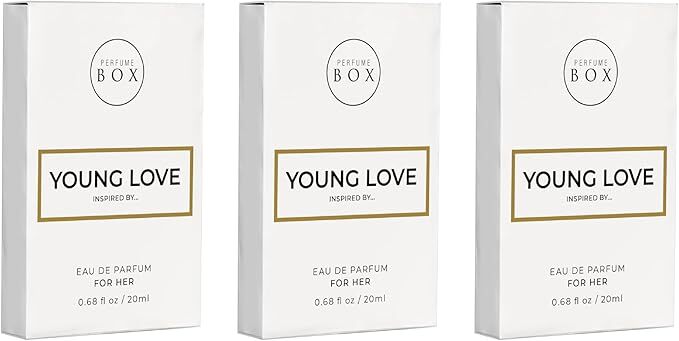 Perfume Box Young Love For Her – Pocket 20ml Eau De Parfum Set of 3

Discover the charm of Young Love For Her, a pocket-sized Eau De Parfum set of 3 inspired by Coco Mademoiselle by Chanel. This chic and modern fragrance captures the thrill of new beginnings, blending fresh, floral, and warm notes for a confident and playful scent.