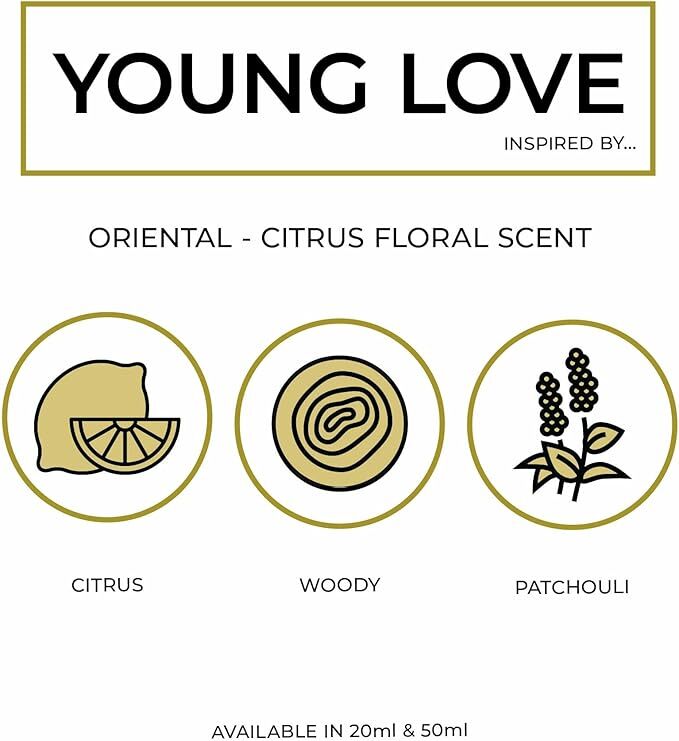 Perfume Box Young Love For Her – Pocket 20ml Eau De Parfum Set of 3

Discover the charm of Young Love For Her, a pocket-sized Eau De Parfum set of 3 inspired by Coco Mademoiselle by Chanel. This chic and modern fragrance captures the thrill of new beginnings, blending fresh, floral, and warm notes for a confident and playful scent.