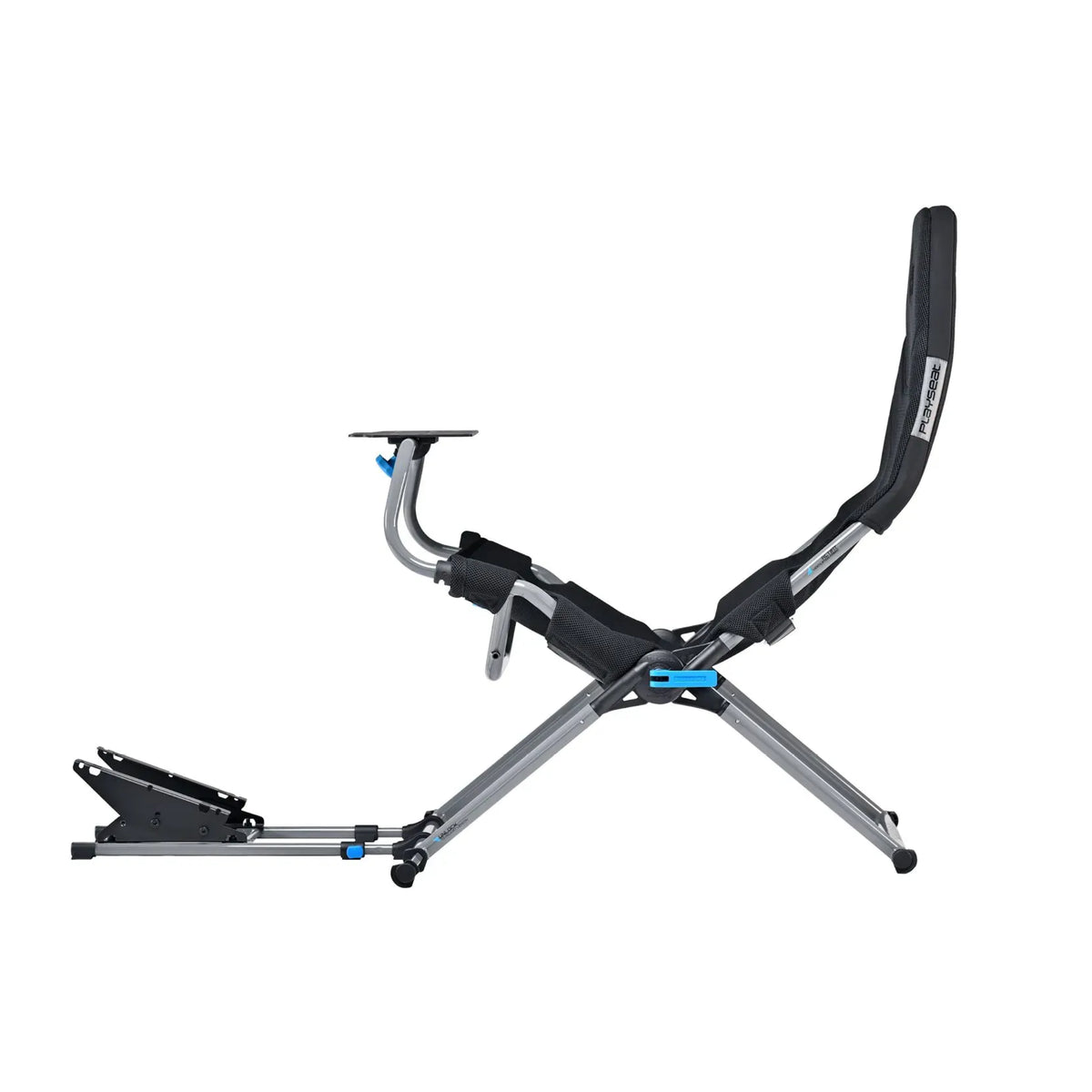 Playseat Challenge X - Logitech G Edition Gaming Chair/Frame

Fully Adjustable Racing Positions: Enjoy the perfect balance between comfort and stability with the 6 seating positions of X-Adapt. Fine-tune positions of pedals and wheel to replicate the feeling of being in a car. Stay Cool, Comfortable And Focused: Race in comfort with breathable ActiFit material. Its body-conforming design with adjustable rigidity offers superior support. Stay cool during long races with heat dissipation.