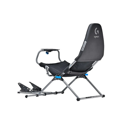 Playseat Challenge X - Logitech G Edition Gaming Chair/Frame

Fully Adjustable Racing Positions: Enjoy the perfect balance between comfort and stability with the 6 seating positions of X-Adapt. Fine-tune positions of pedals and wheel to replicate the feeling of being in a car. Stay Cool, Comfortable And Focused: Race in comfort with breathable ActiFit material. Its body-conforming design with adjustable rigidity offers superior support. Stay cool during long races with heat dissipation.