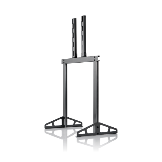 Playseat TV Stand - PRO

So let's say you're in-the-zone, feeling the force feedback strong. The steering wheel is shaking to bits. Your TV is quaking too. Wrong. Prevent this. Stay super-focused with the Playseat TV Stand XL - Single. The stand's fully adjustable so you can tailor your sim racing rig to make sure it feels like you're actually IN the winning car. Maybe put the TV or monitor really close for total immersion? Or do you want to keep it at a distance? Your call.