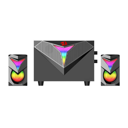REDRAGON 2.1 Satellite Speaker TOCCATA RGB 11W Gaming Speaker – Black.